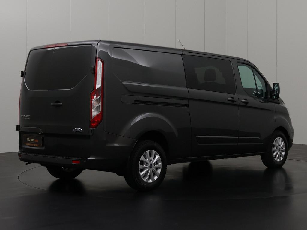 Ford Transit Custom Automaat Lang Dubbele Cabine Limited | 2, Auto's, Automaat, Stof, Gebruikt, 1310 kg