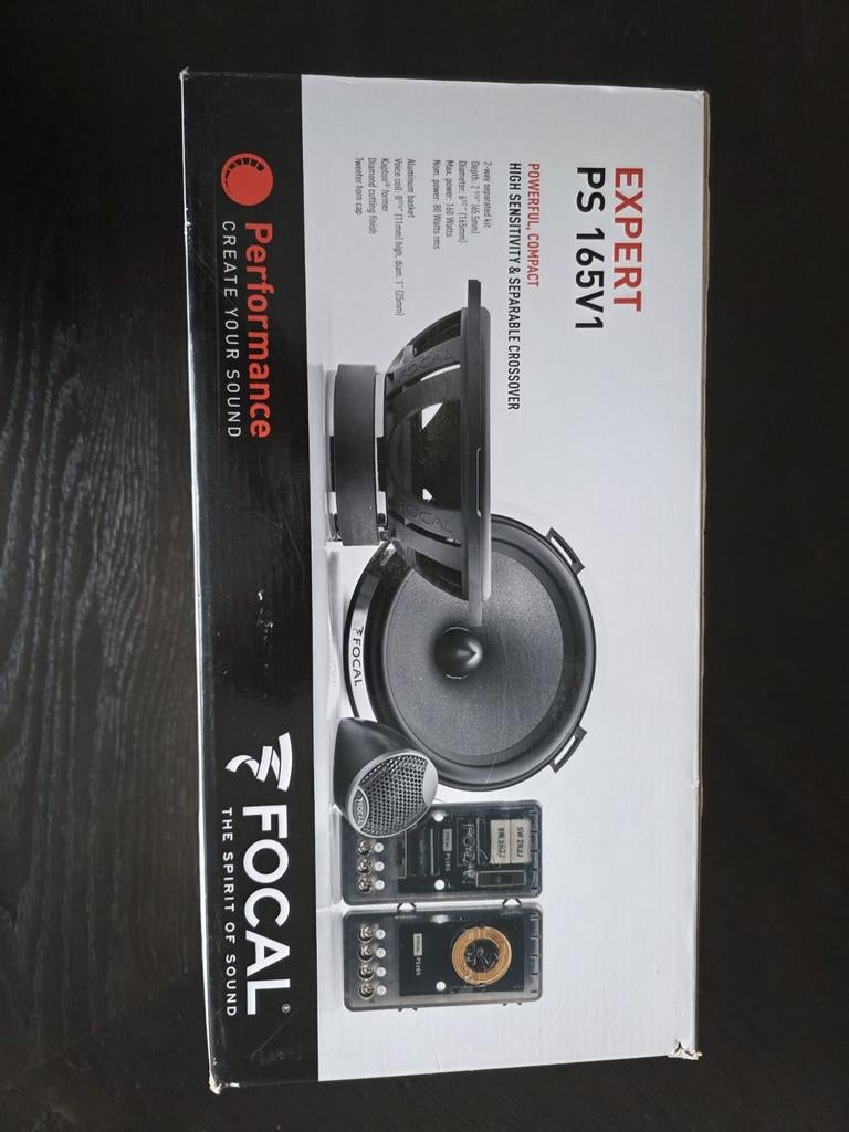 Focal Expert PS 165V1 componenten speakers NIEUW, Auto diversen, Autospeakers, Ophalen of Verzenden, Nieuw
