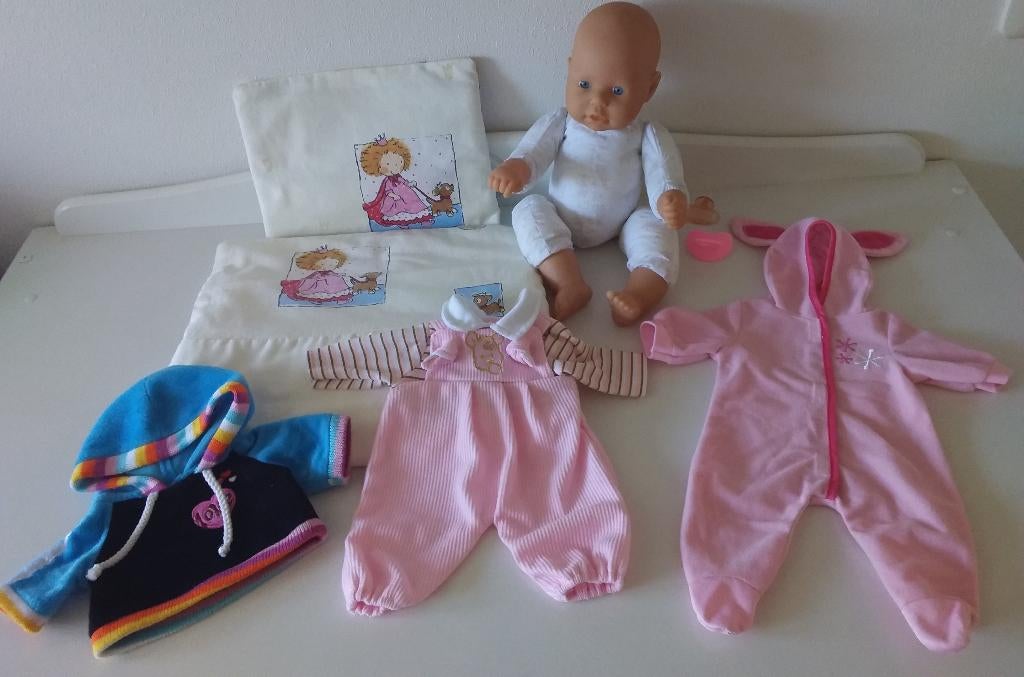 baby born pop, Ophalen, Zo goed als nieuw, Babypop