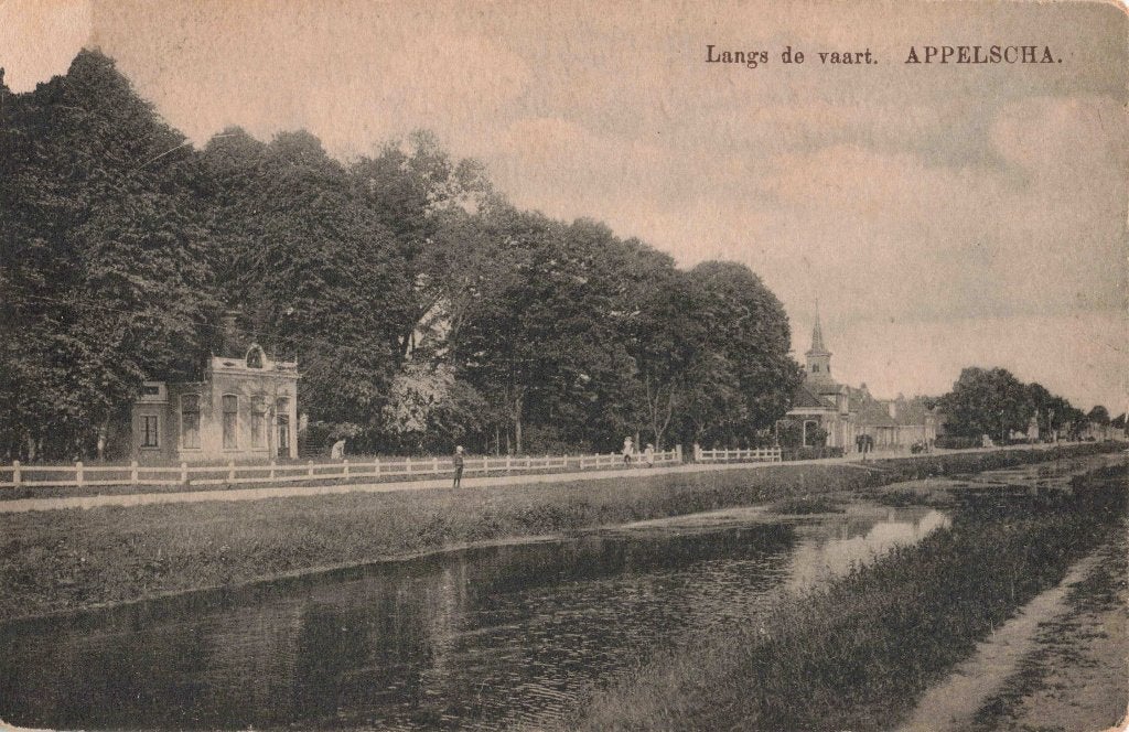 Appelscha Langs de vaart L2843, Verzamelen, Ophalen, 1920 tot 1940, Ongelopen, Friesland
