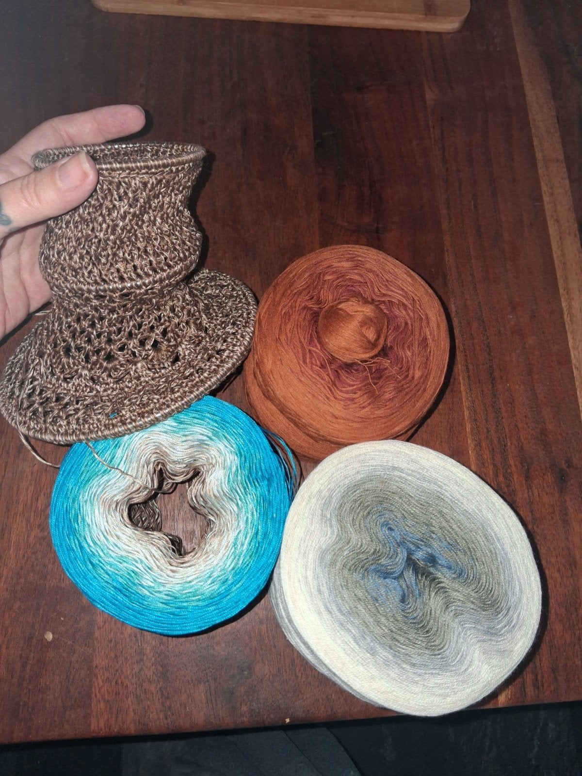 verloopgaren, Hobby en Vrije tijd, Ophalen of Verzenden, Breien of Haken, Wol of Garen