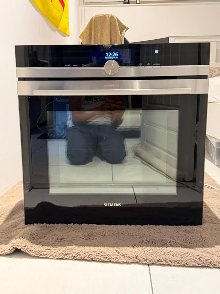 Siemens iq700 combi oven magnetron en stoom 3 in1, Ophalen of Verzenden, Zo goed als nieuw, Stoom, Oven met grill