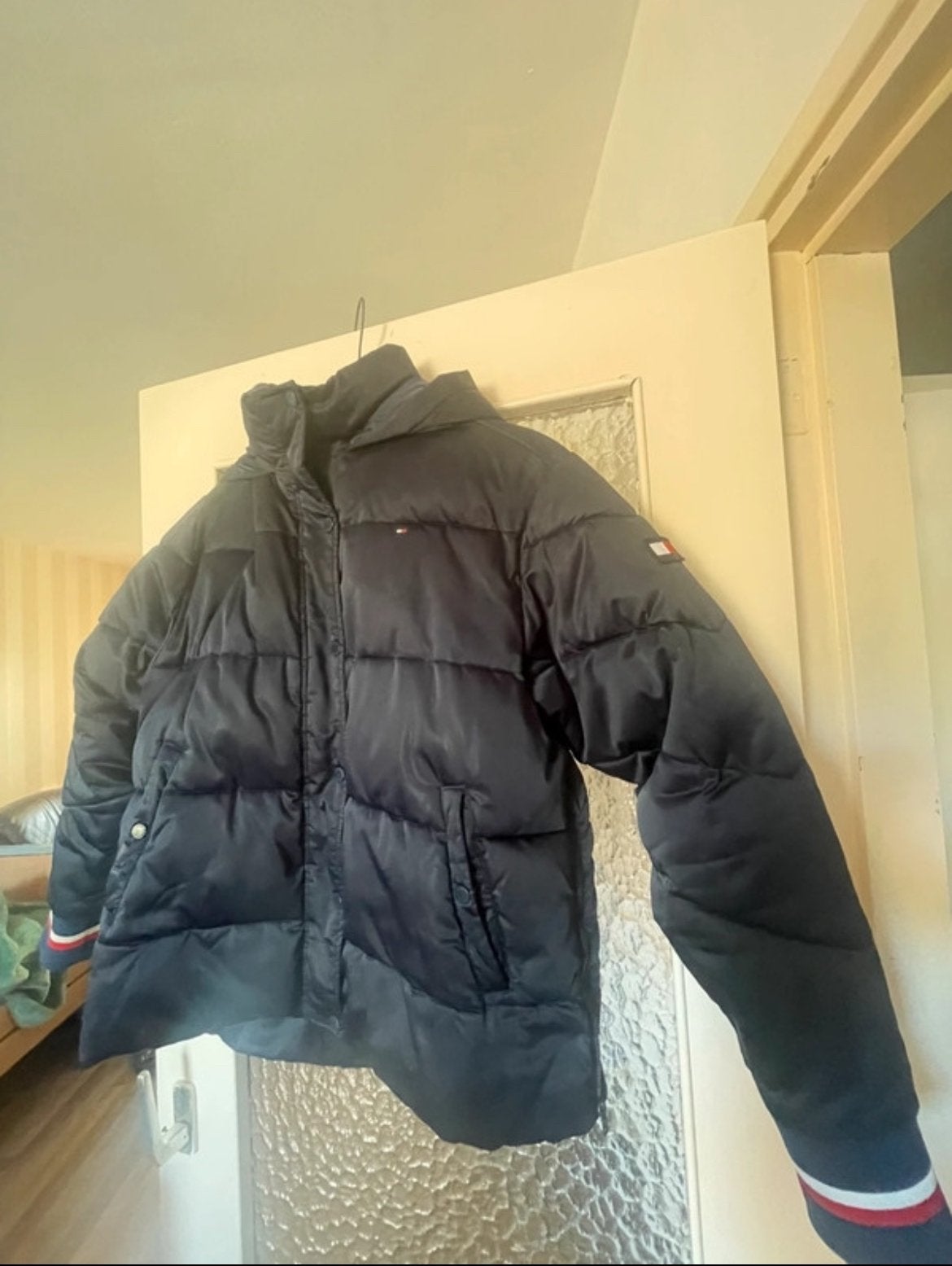 Tommy Hilfiger winterjas, Kinderen en Baby's, Kinderkleding | Maat 176, Ophalen of Verzenden, Zo goed als nieuw, Meisje, Jas