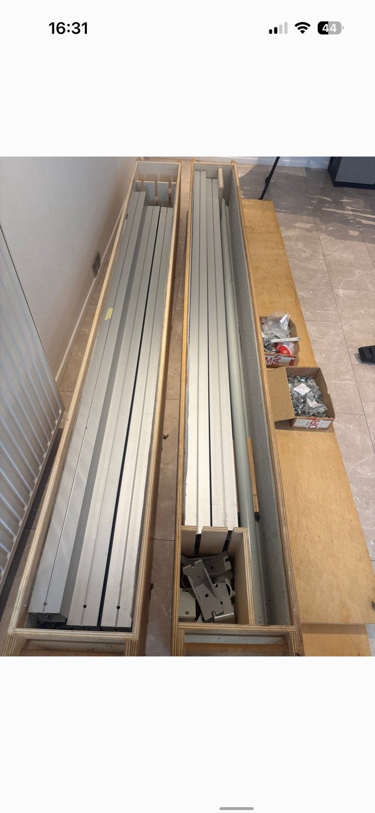 Hilti MT kokerprofielen MT-70 OC / MT-80 OC (30 meter), Ophalen of Verzenden, Nieuw, Aluminium