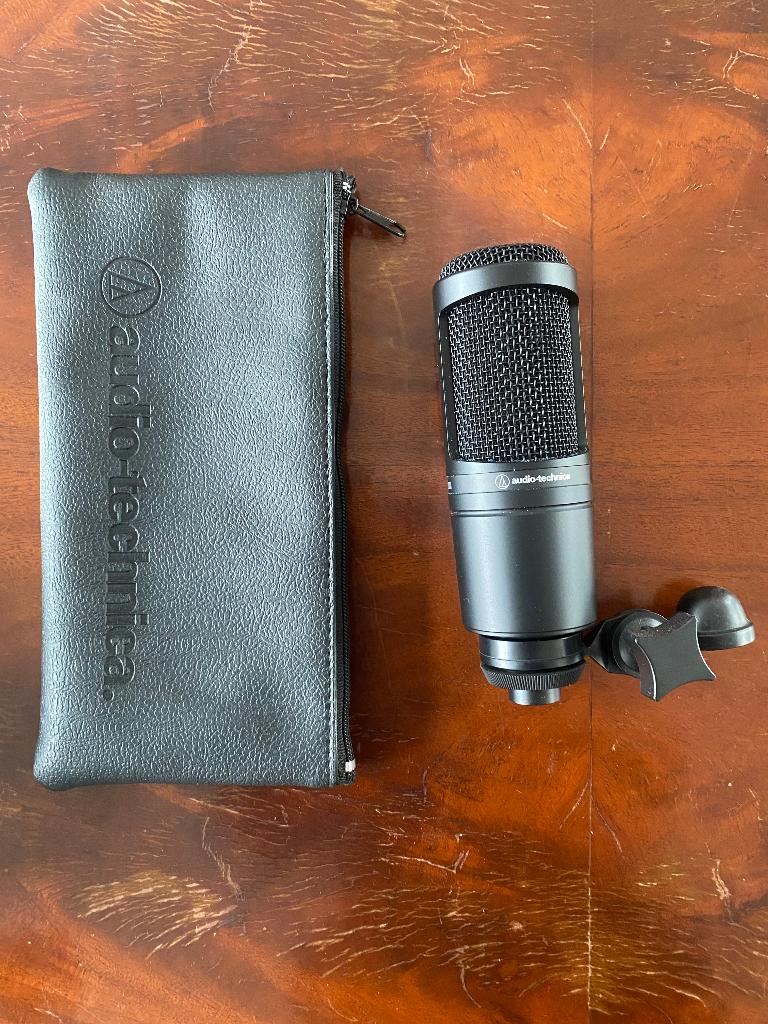 Mikrofoon, Audio Technica AT-2020, Muziek en Instrumenten, Microfoons, Ophalen, Zo goed als nieuw, Overige typen