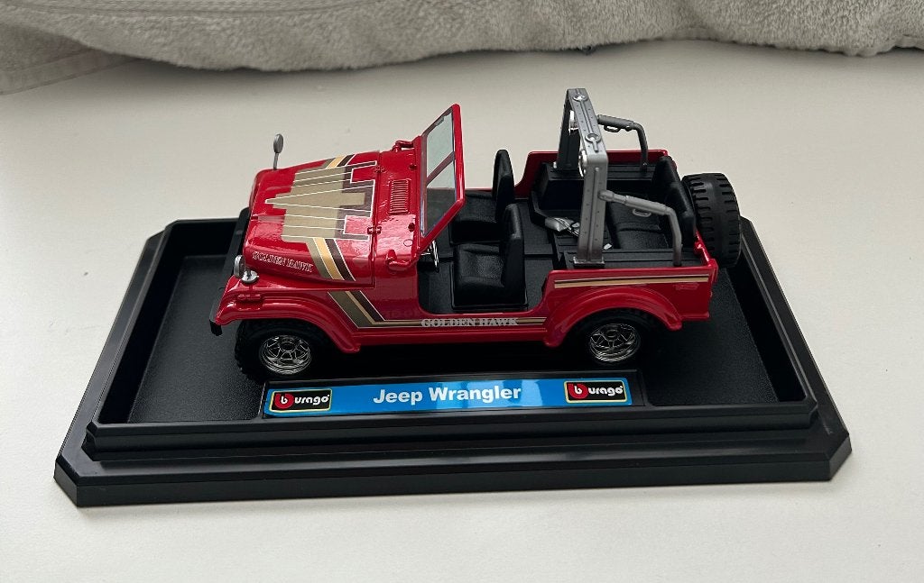 Jeep Wranger 1.50, Hobby en Vrije tijd, Modelauto's | 1:50, Ophalen of Verzenden, Zo goed als nieuw, Auto
