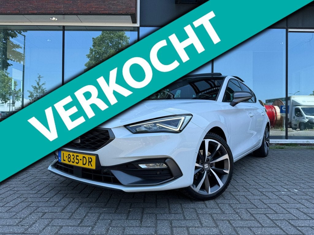 Seat Leon 1.5 eTSI FR Launch Edition - Pano/schuifdak - Navi, Auto's, Seat, Bedrijf, Te koop, Leon, ABS, Adaptive Cruise Control