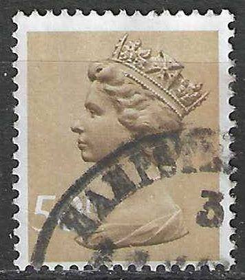 Groot-Brittannie 1977 - Yvert 821 - Queen Elisabeth II  (ST), Verzenden, Gestempeld