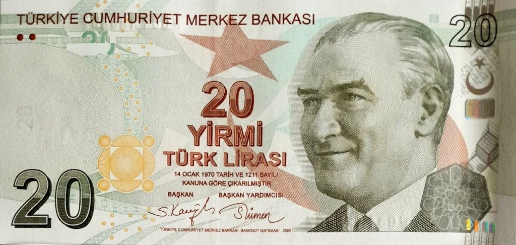 Turkije bankbiljet 20 Lira Mustafa Kemal Atatürk 2022 UNC, Postzegels en Munten, Bankbiljetten | Europa | Niet-Eurobiljetten, Ophalen of Verzenden