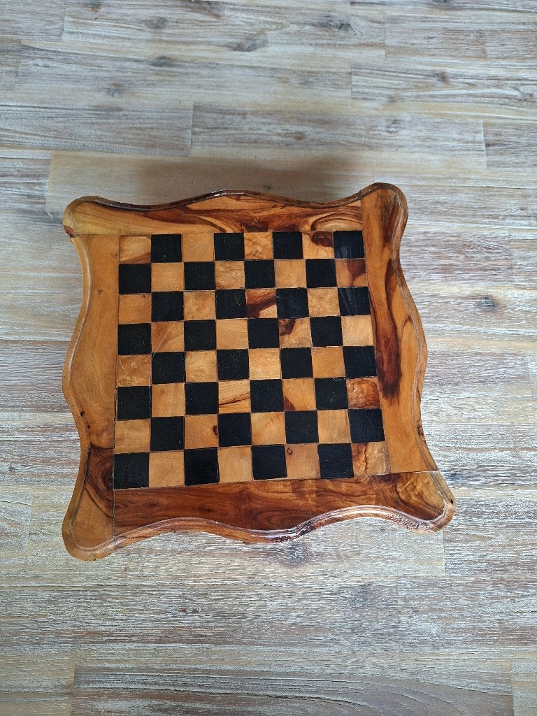 decoratief schaakspel, Hobby en Vrije tijd, Gezelschapsspellen | Bordspellen, Een of twee spelers, Ophalen, Gebruikt