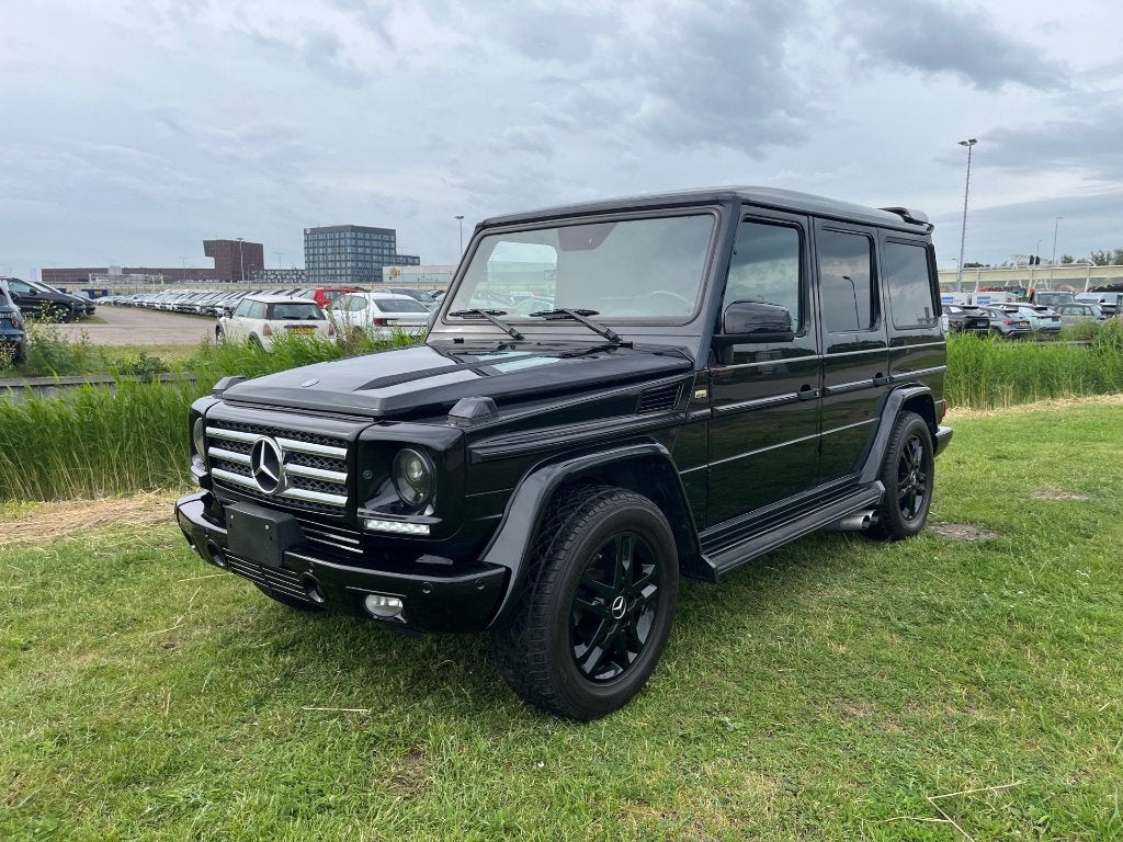 Mercedes G500 2003 Youngtimer Brabus Black/Black, Auto's, Automaat, G-Klasse, Zwart, Bedrijf