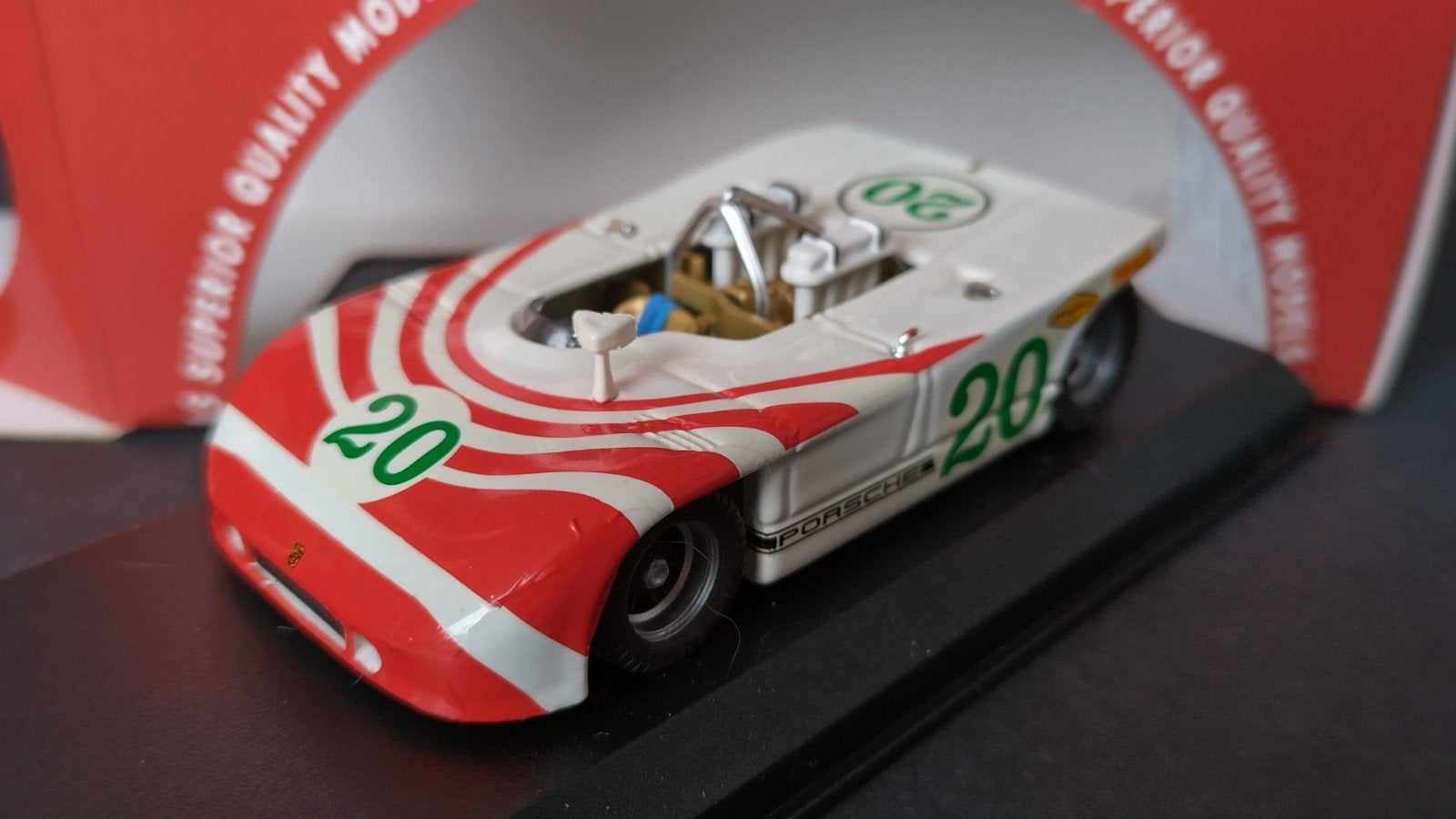 Porsche 908/3 Targa Florio 1970 Eltford 1:43 Best Pol, Overige merken, Auto, Verzenden, .