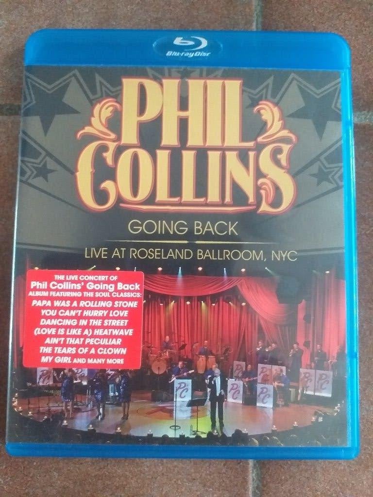Phil Collins Going Back Live At Roseland Ballroom NYC Bluray, Muziek en Concerten, Engels, Alle leeftijden, Concert