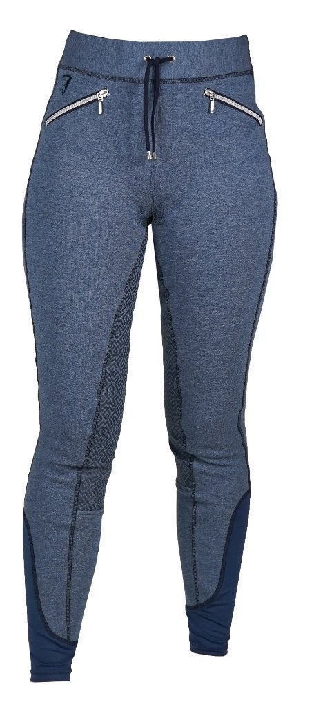 Blauwe Horka Brooklyn legging 128 140 152 en 176, Dieren en Toebehoren, Met stretch, XS, Nieuw, Info@horka.com