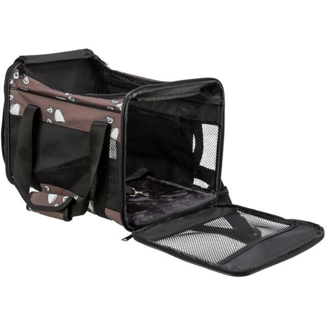 Hondentas Adrina bruin met pootafdruk nu voor € 24,95, Trixie, Draagtas/-zak, ., Ophalen of Verzenden