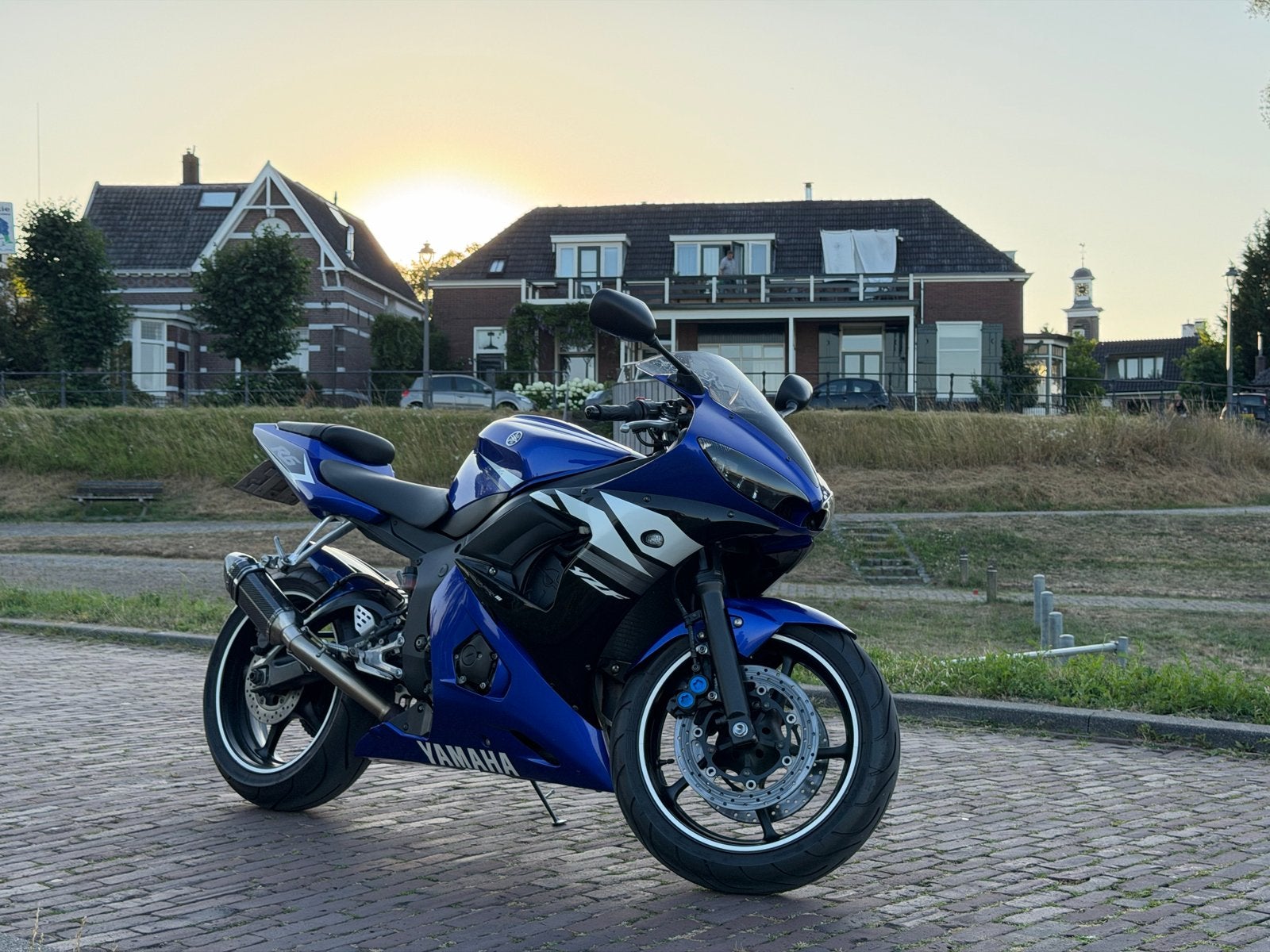 Yamaha YZF-R6 - Sportieve en krachtige motorfiets, Sportuitlaat, 4 cilinders, Motorrijbewijs A, Gebruikt