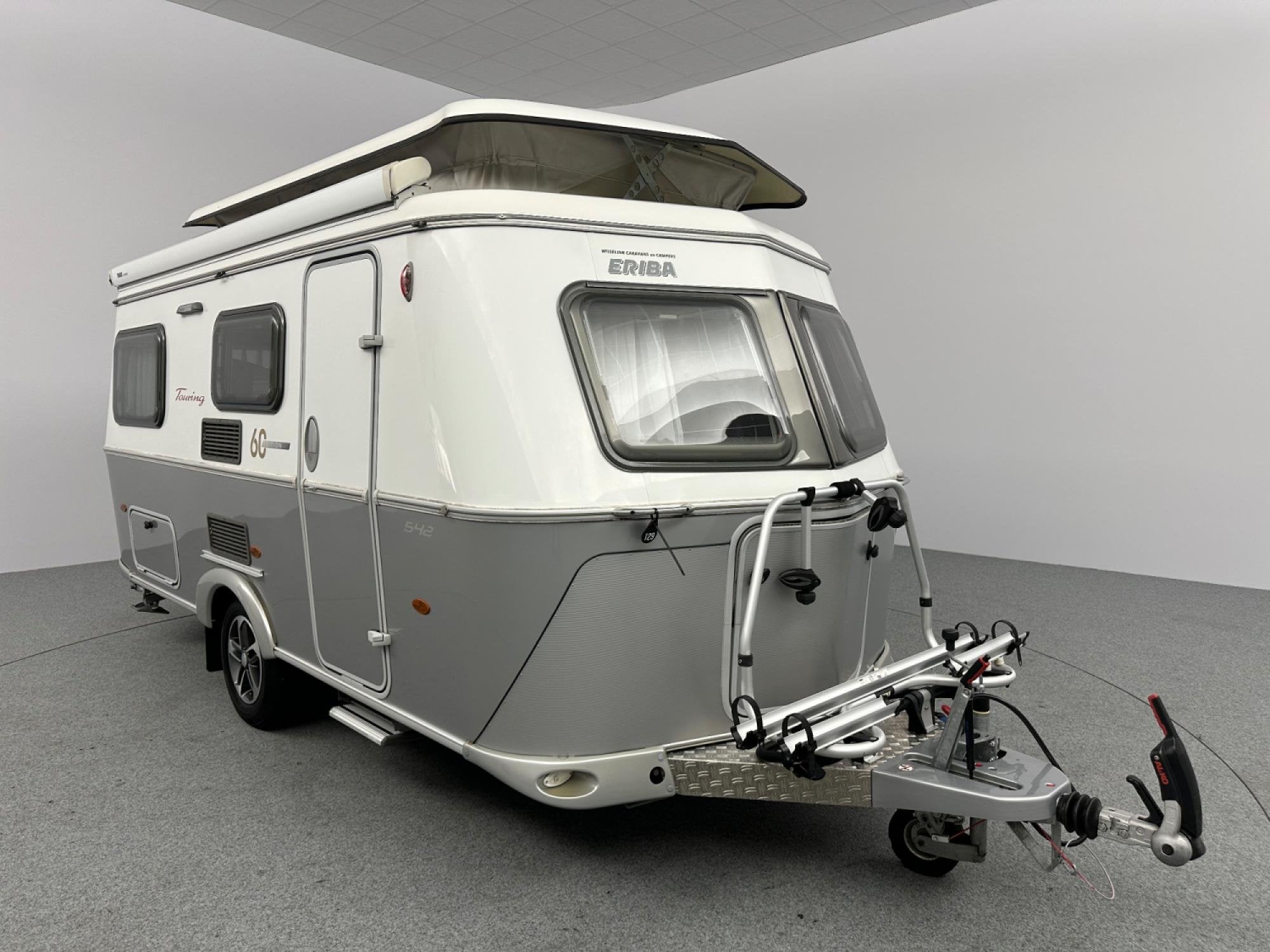 Eriba Touring Troll 542 GT 60 Edition Cassetteluifel Mover, Reservewiel, Bedrijf, 5 tot 6 meter, Eriba