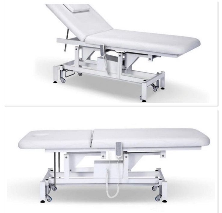 Elektrisch brancard massagebed, Ophalen, Zo goed als nieuw, Massagetafel
