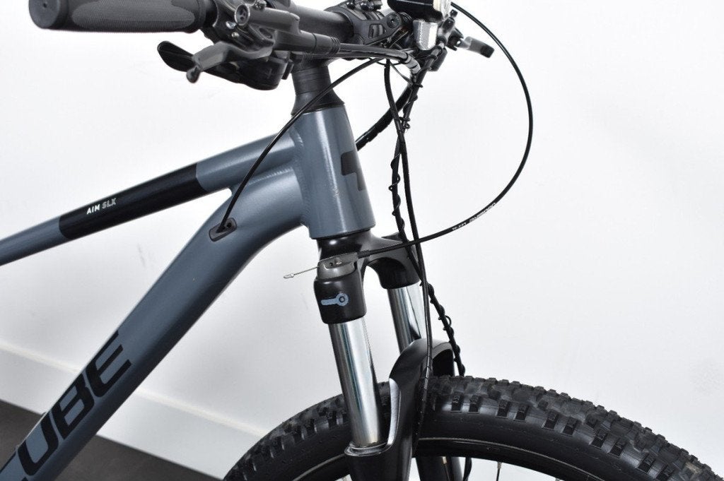 CUBE AIM Heren Grey/black S 41cm S 2024, Gebruikt, -, - 0
-, NL, -
