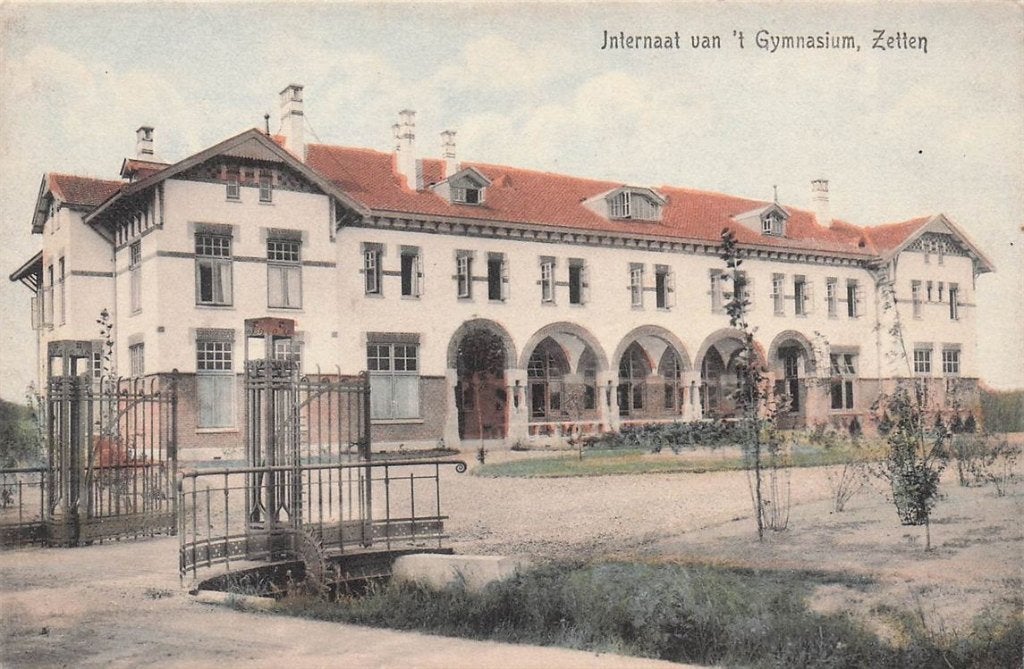 702-423-039 Internaat Van 'T Gymnasium Zetten, Verzamelen, Verzenden, Voor 1920, Gelderland