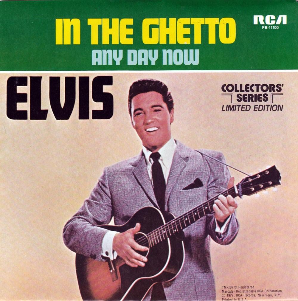 Elvis Presley - In The Ghetto 7", Cd's en Dvd's, Vinyl Singles, 7 inch, Single, Ophalen of Verzenden, Pop