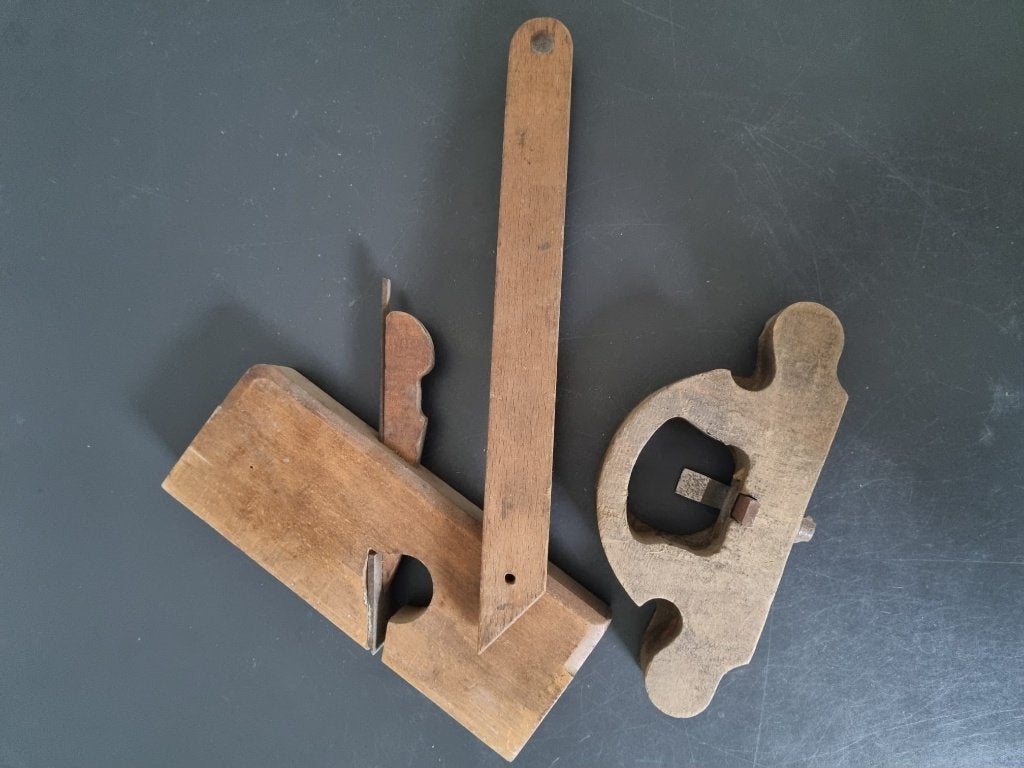 Partij oud houten timmermansgereedschap / schaven, Antiek en Kunst, Antiek | Gereedschap en Instrumenten, Ophalen of Verzenden