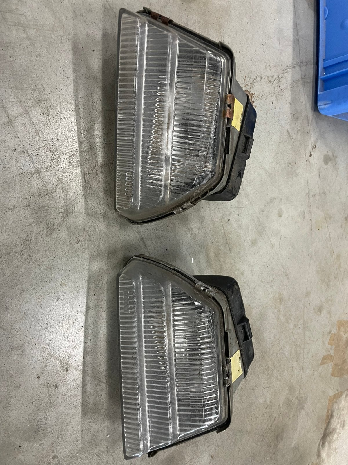 Mercedes benz w126 sec mistlampen, Auto-onderdelen, Ophalen of Verzenden, Gebruikt, Mercedes-Benz