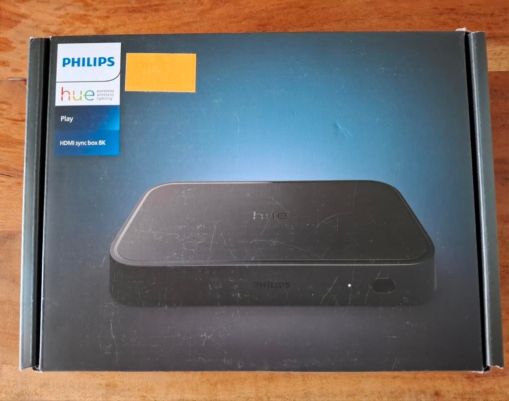 Philips Hue Play HDMI Sync Box 8K Ambilight, Ophalen of Verzenden, Nieuw