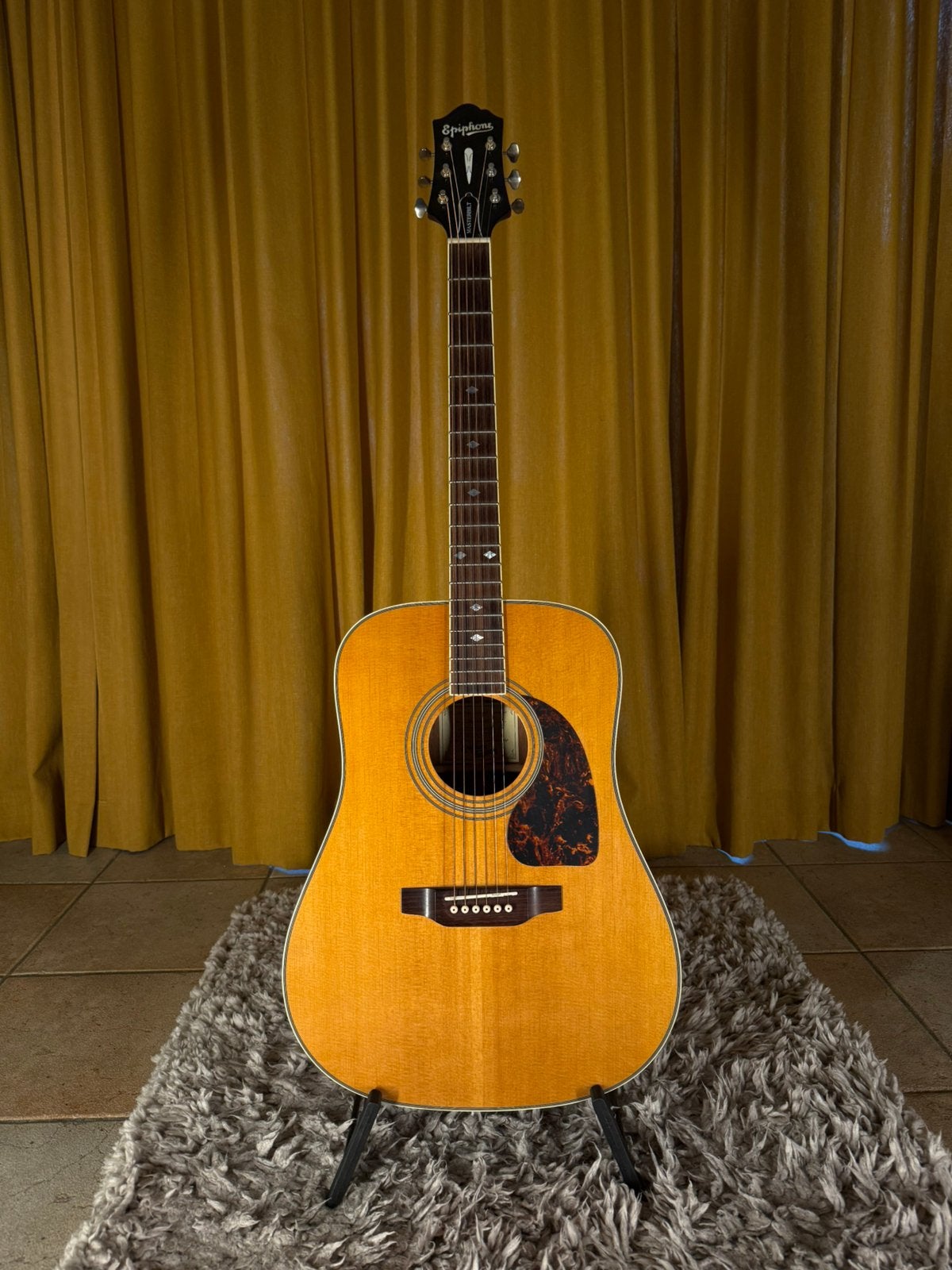 Epiphone Masterbilt | All Solid | Top sound!, Ophalen of Verzenden, Zo goed als nieuw, Western- of Steelstringgitaar