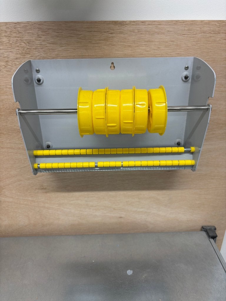 WAND ROLDISPENSER 72MM, Ophalen, Zo goed als nieuw, Minder dan 10 liter, Metaal