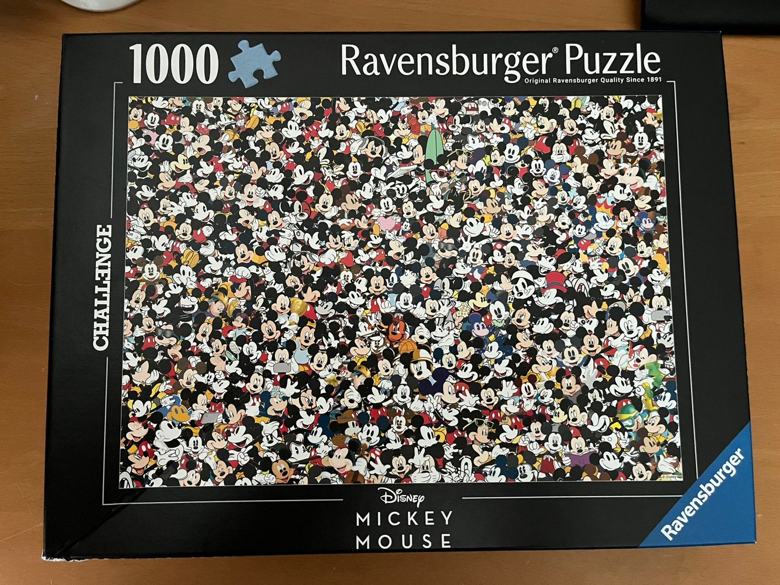 Ravensburger Mickey Mouse, Ophalen of Verzenden, 500 t/m 1500 stukjes, Zo goed als nieuw