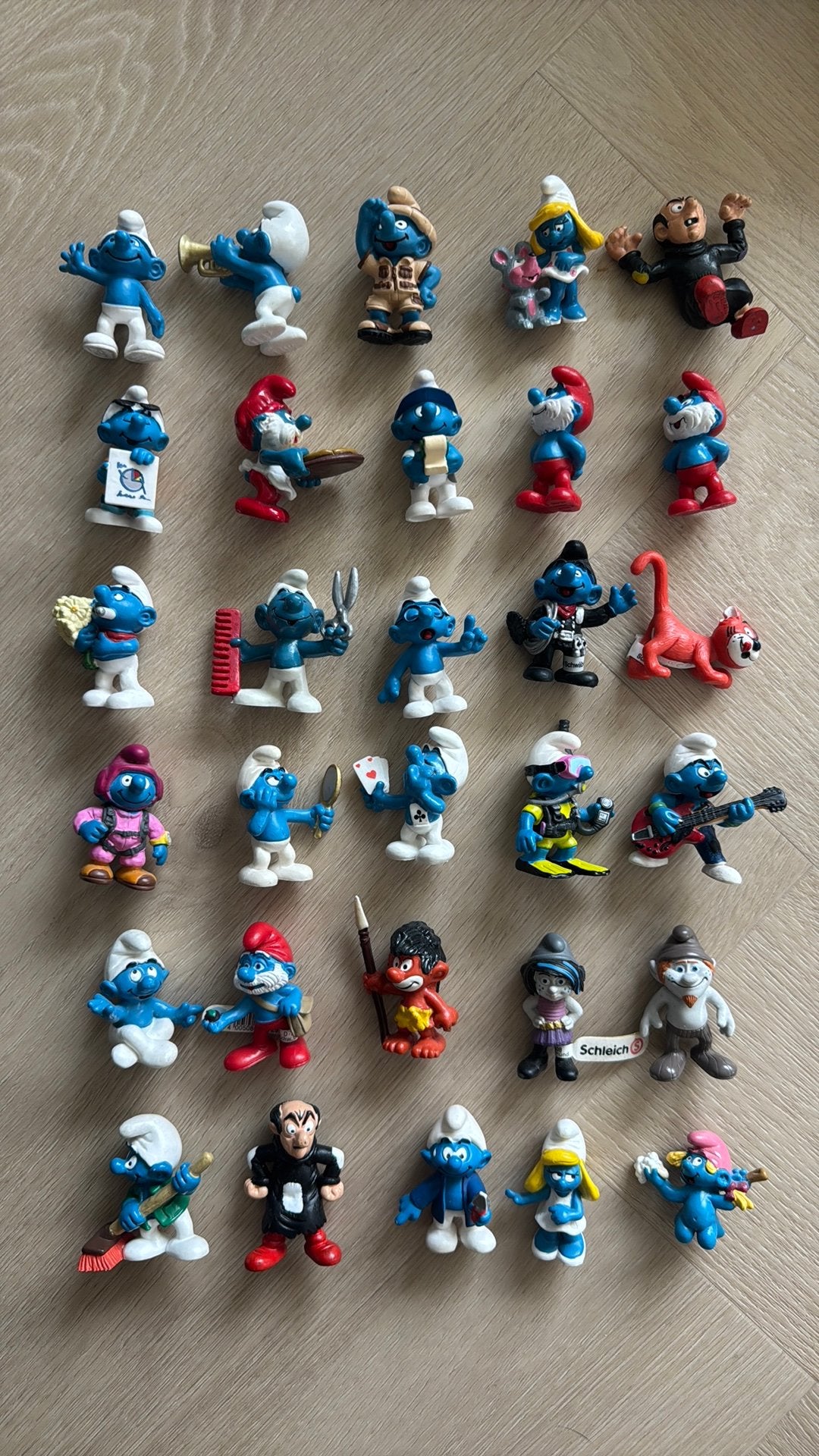 Smurfen 4, Ophalen of Verzenden, Verschillende Smurfen