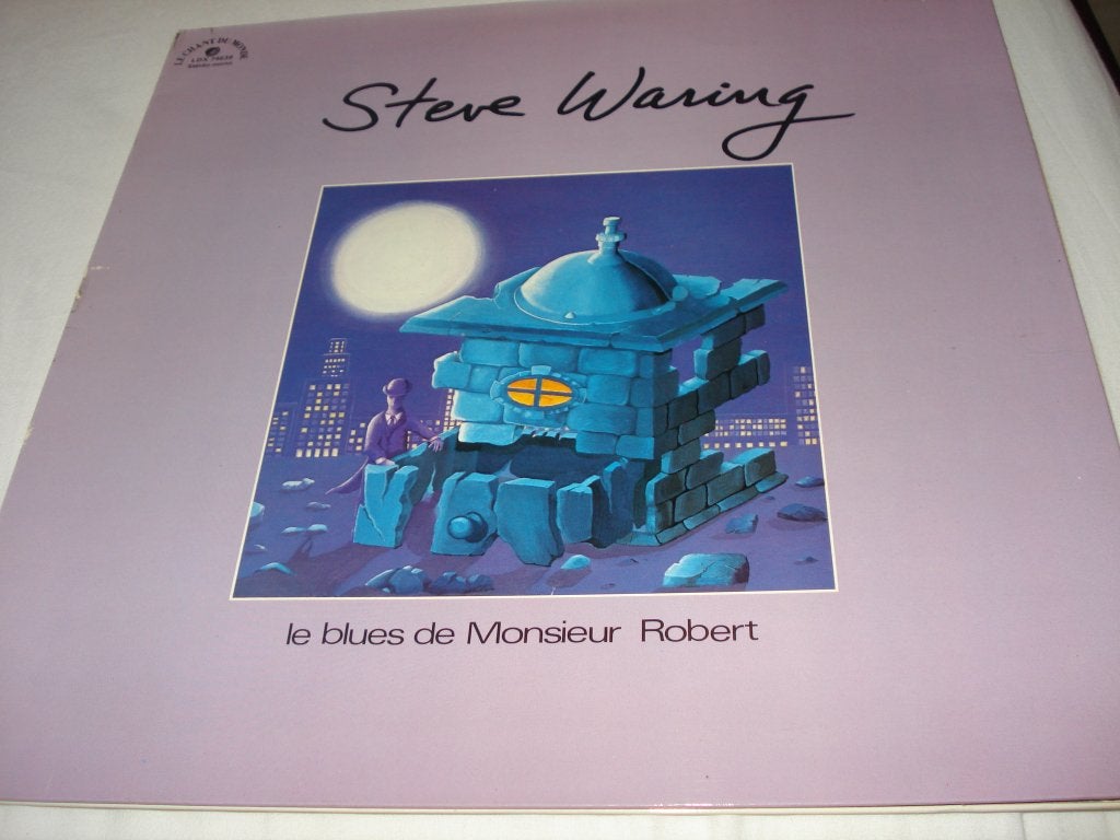 STEVE WARING - LE BLUES DE MONSIEUR ROBERT folk, jazz,countr, LP, Gebruikt, Ophalen of Verzenden, Gatefold hoes