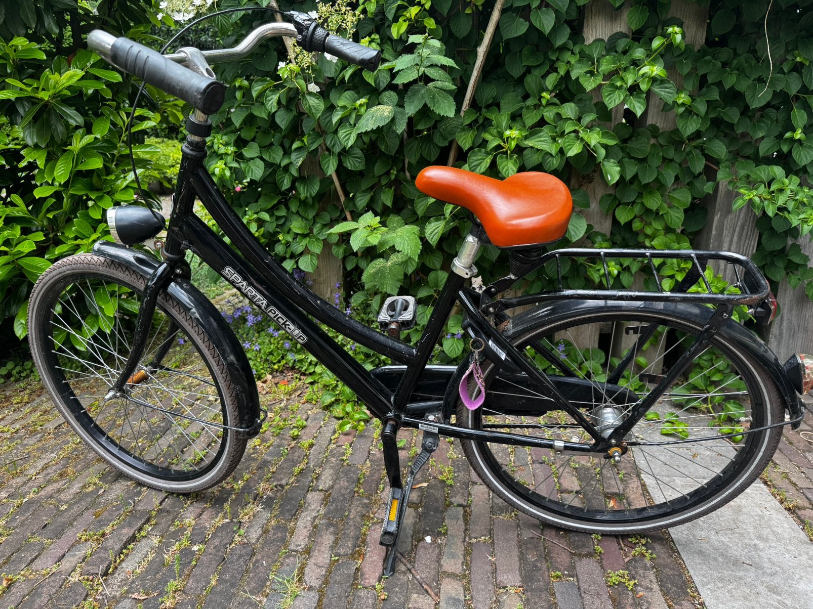 Meisjesfiets 24inch, Ophalen, Gebruikt, Terugtraprem, 20 inch of meer