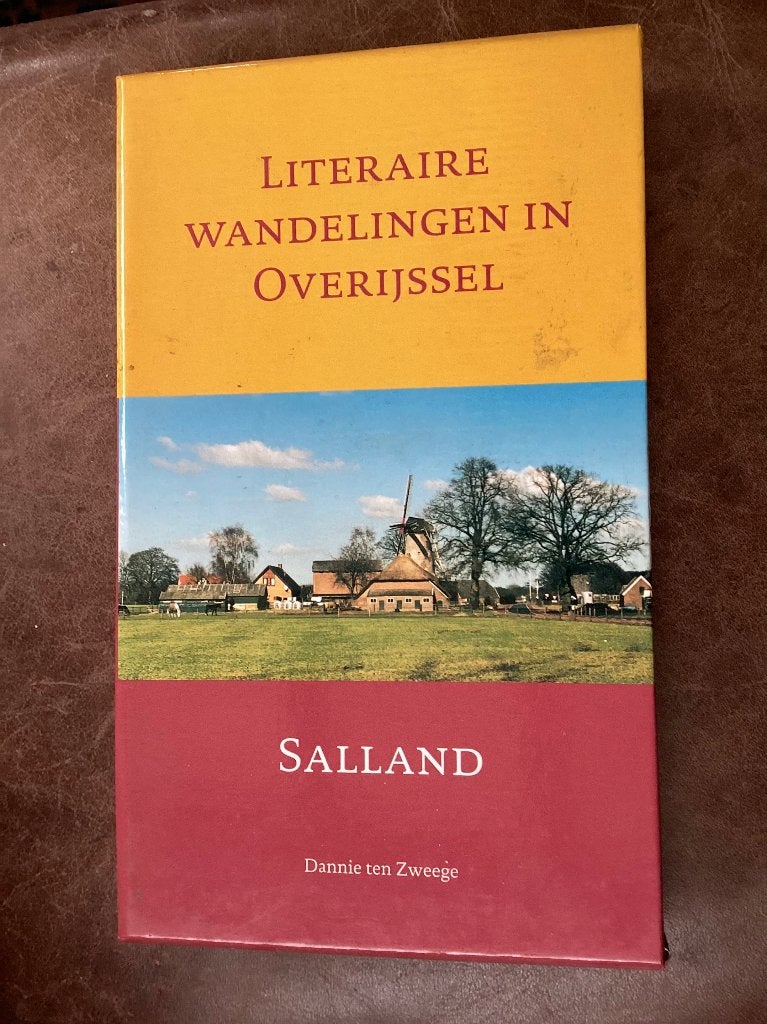 Literaire Wandelingen in Overijssel - Salland, Boeken, Ophalen of Verzenden, Reisgids of -boek, Benelux, Dannie ten Zweege