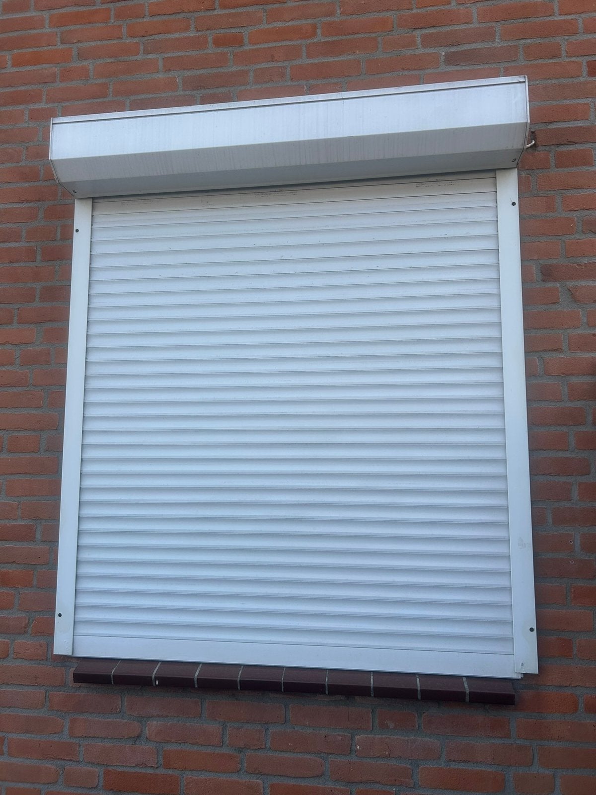 Rolluiken wit, Ophalen, Gebruikt, 150 tot 200 cm, Wit