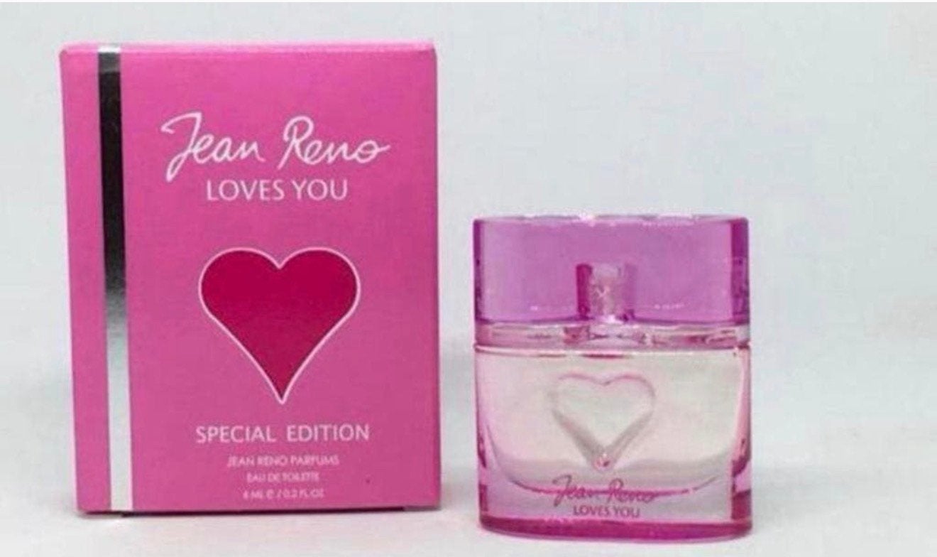 Parfum miniatuur Jean Reno Loves You speciale editie 6 ml, Verzenden, Nieuw, Miniatuur, Gevuld