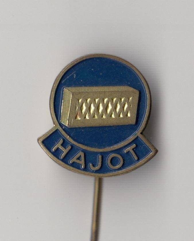 Hajot speldje, Gebruikt, Niet vindbaar, Niet vindbaar, Speldje of Pin