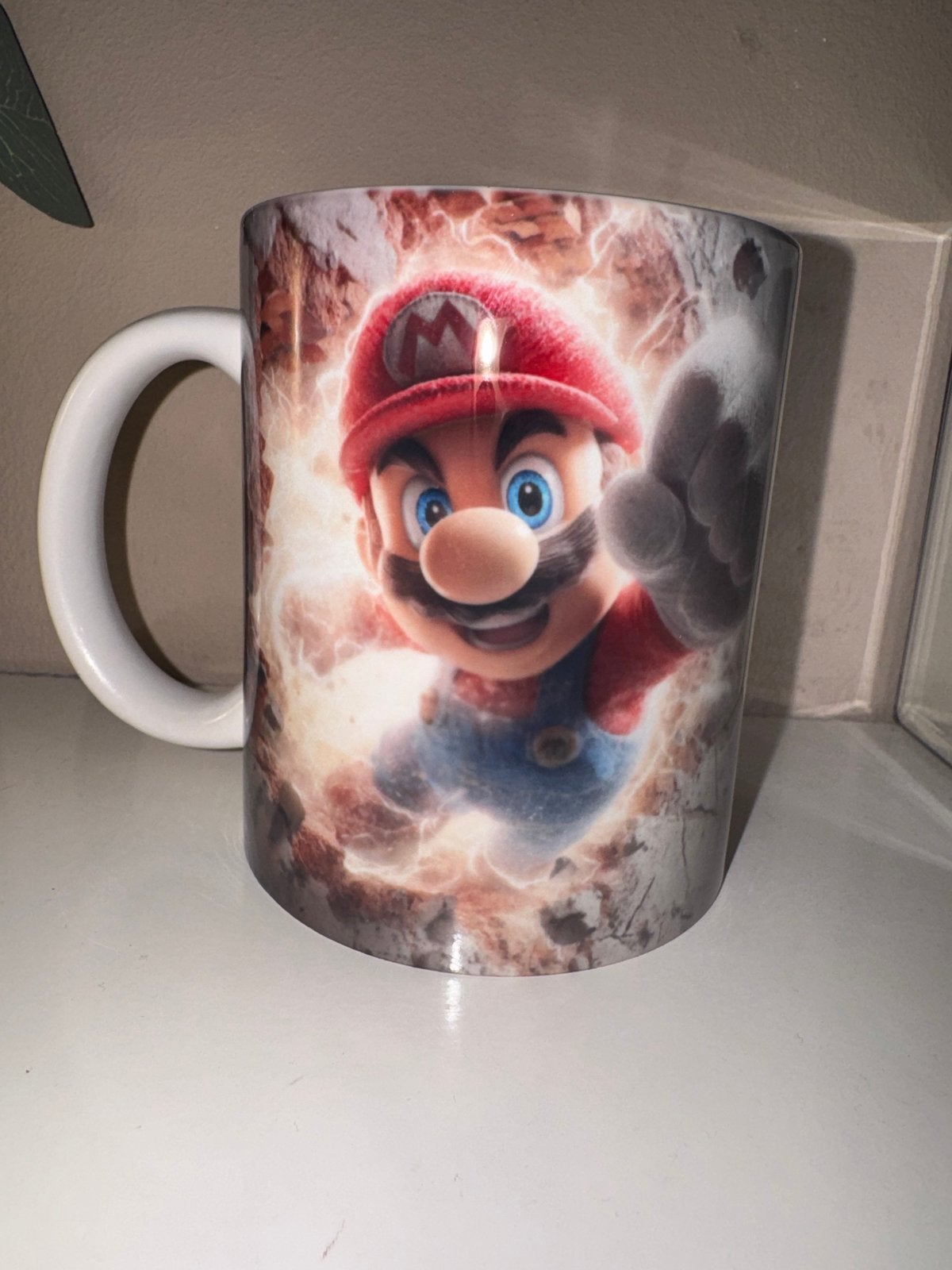 Nieuwe Super Mario Mok - Perfect voor Gamers!, Overige typen, Nieuw, Ophalen of Verzenden, Steen/keramiek