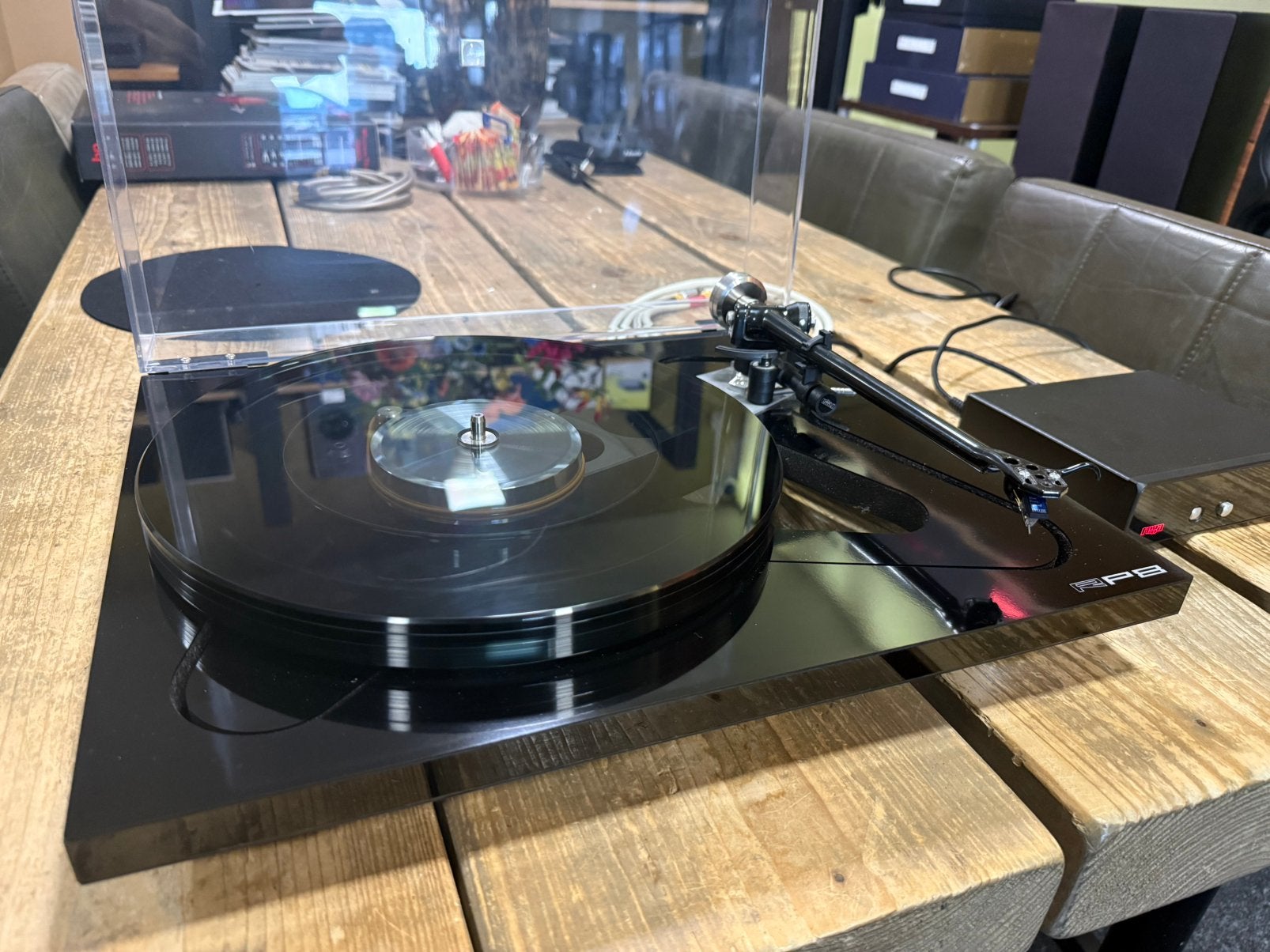 Rega RP8 + Sumiko Special EVO III MC, Ophalen of Verzenden, Gebruikt, Platenspeler, Thorens