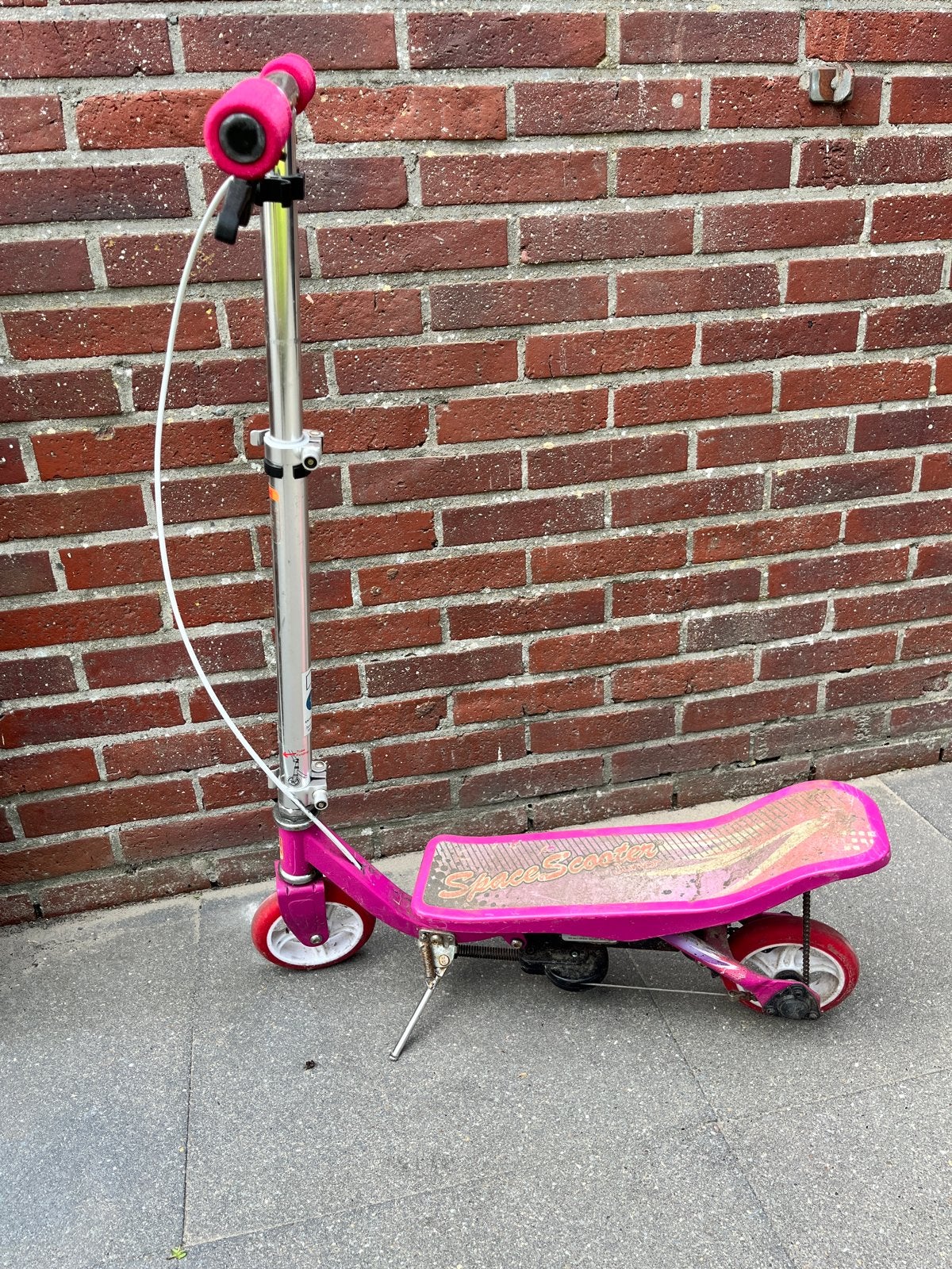 Roze Space Scooter, Ophalen, Gebruikt, Gewone step