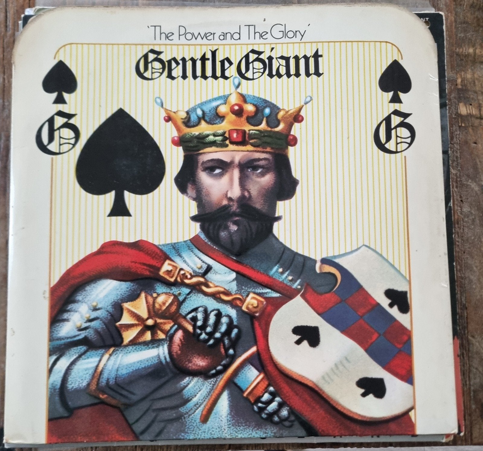 Gentle Giant - The Power and the Glory LP (1974), Ophalen of Verzenden, Gebruikt, 12 inch, LP