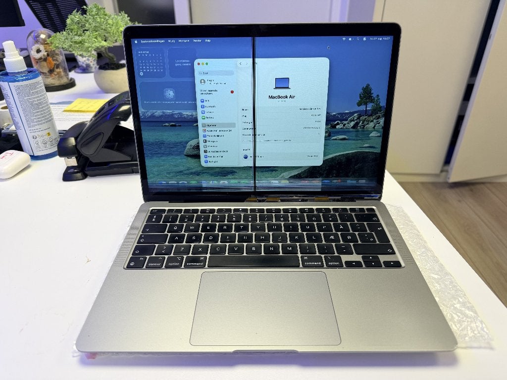 Apple MacBook Air 2020 M1 256GB Grijs, Computers en Software, Apple Macbooks, Ophalen, Gebruikt, 256 GB, Qwerty