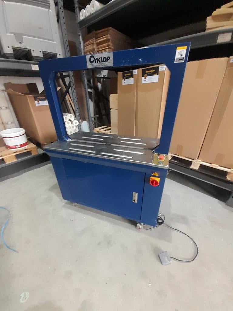 Cyklop omsnoeringsmachine automatisch inpakmachine strapex, Ophalen