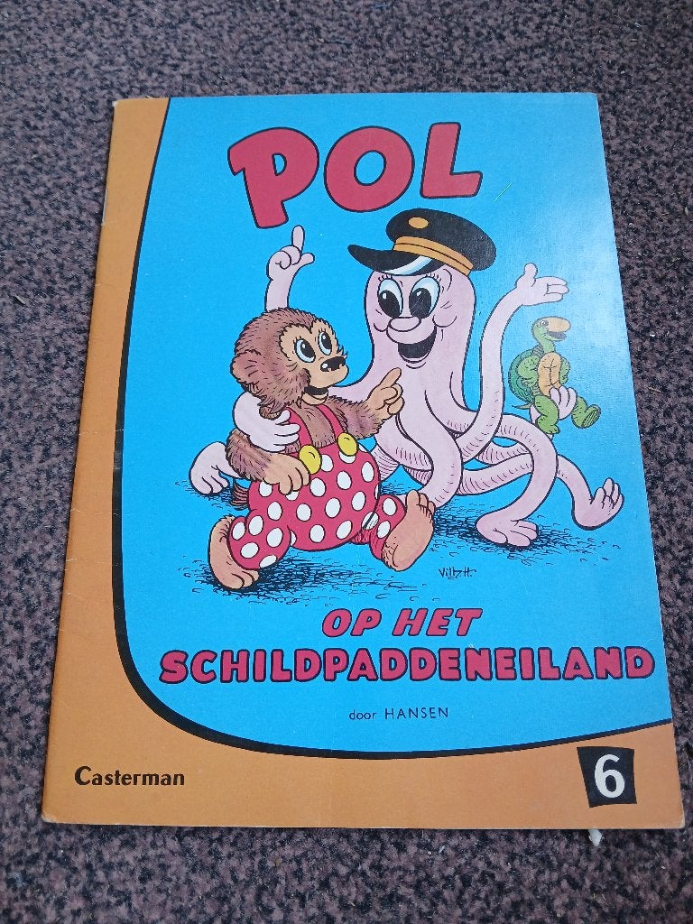 Pol op de piramiden deel 5 Casterman (STR-5), Eén stripboek, Ophalen, Gelezen