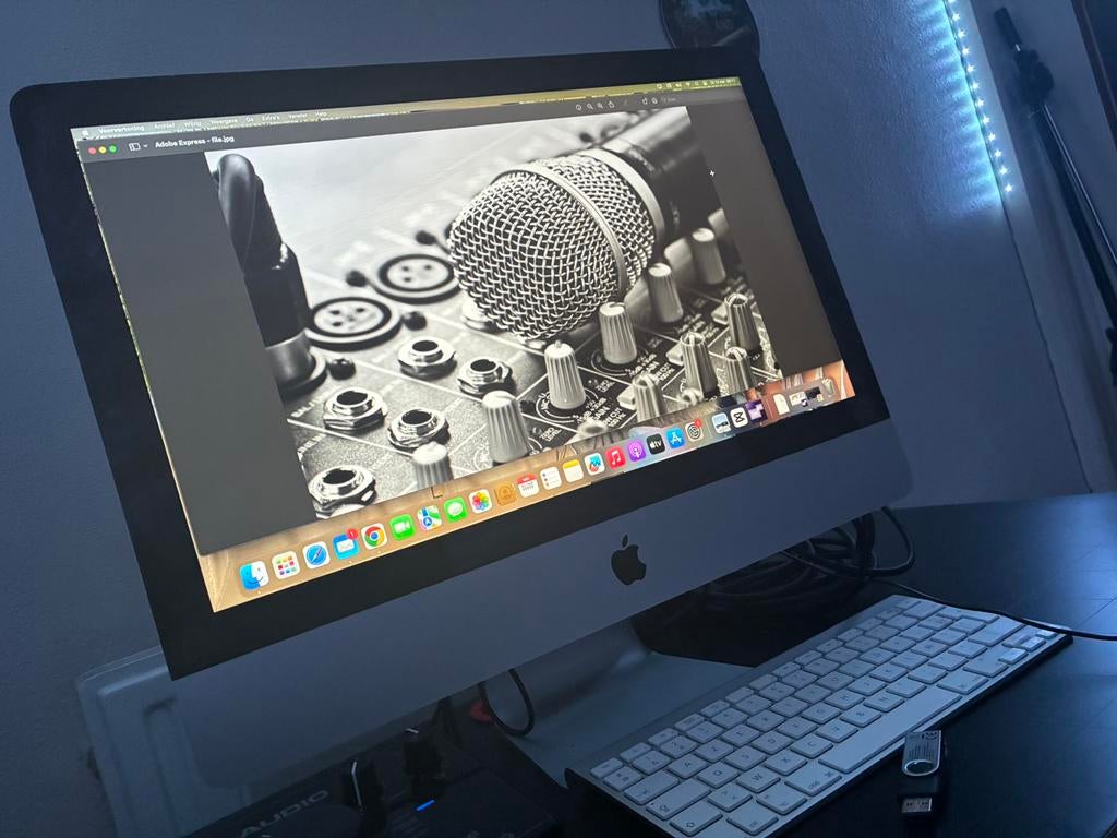 Apple iMac 21.5” Late 2013 – i5 – 8GB – 1TB SSD – Ventura”, Computers en Software, Apple Desktops, 2 tot 3 Ghz, SSD, IMac, Ophalen of Verzenden