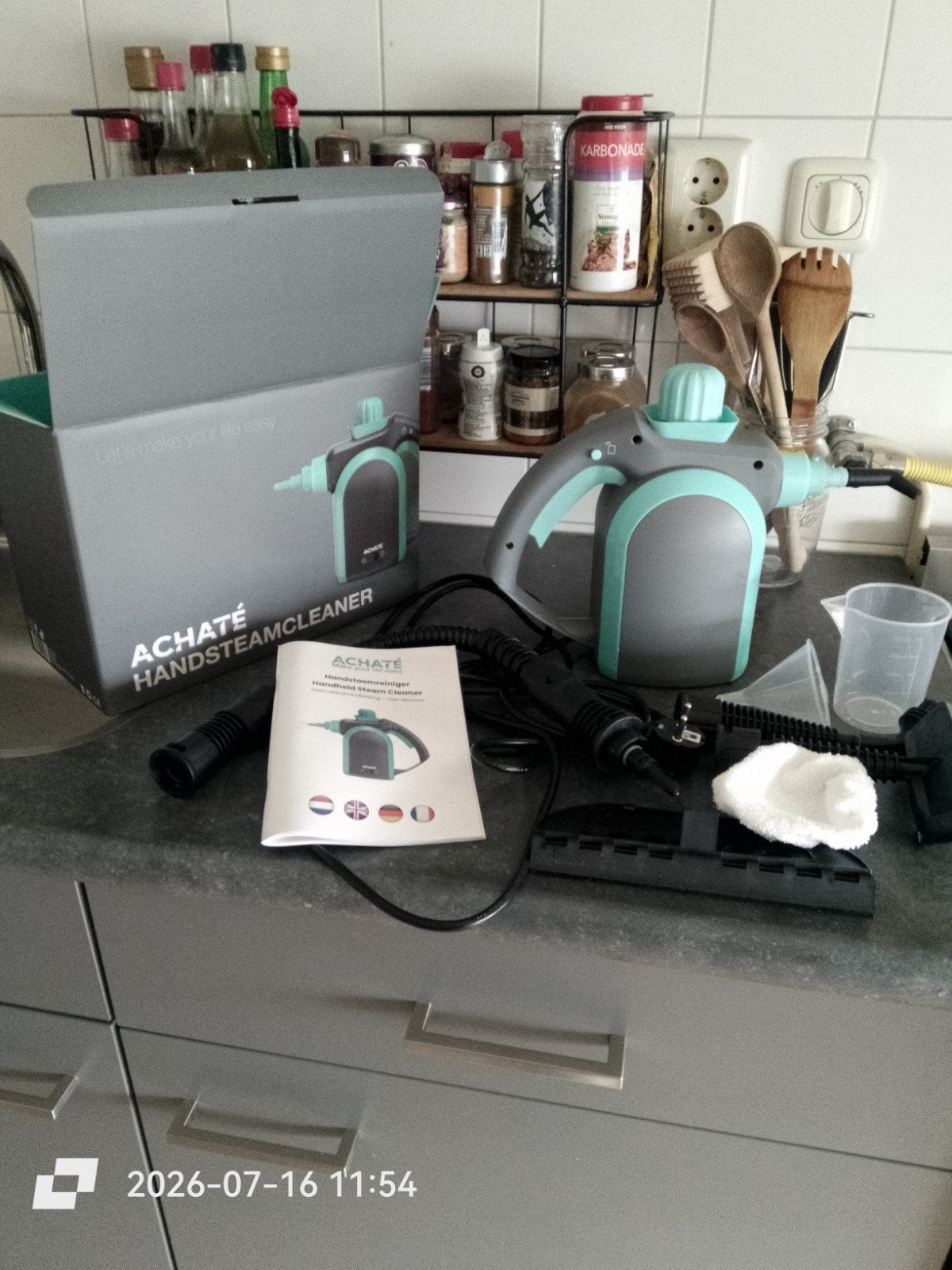 ACHATÉ Handstoomreiniger - Nieuw in doos, Ophalen, Nieuw