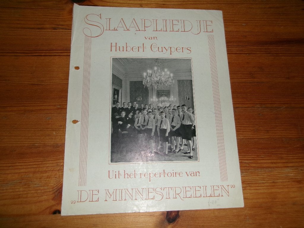 Slaapliedje - Hubert Cuypers, Piano, Gebruikt, Ophalen of Verzenden, Artiest of Componist
