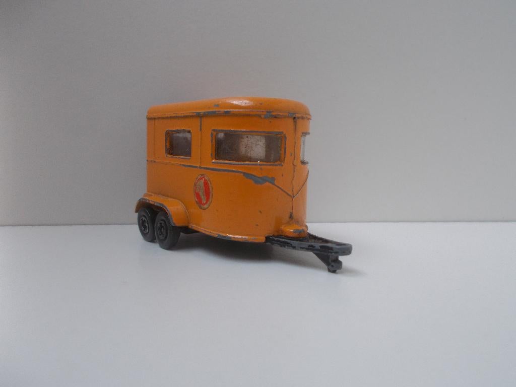 6377 Pony Trailer Lesney Matchbox Superfast, Ophalen of Verzenden, Gebruikt, Auto