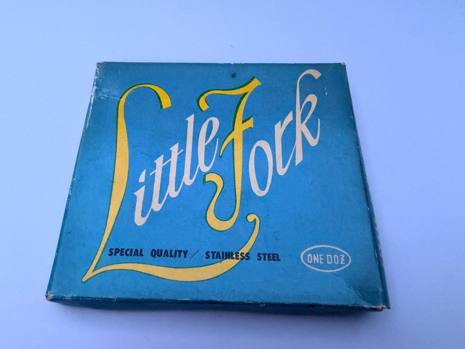 Vintage "Little Fork" cocktailvorkjes set–in originele doos!, Ophalen of Verzenden, Zo goed als nieuw